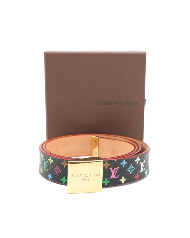 Louis Vuitton Murakami Belt, Size 80 in Canvas from A Retro Tale, photo 2 of 8