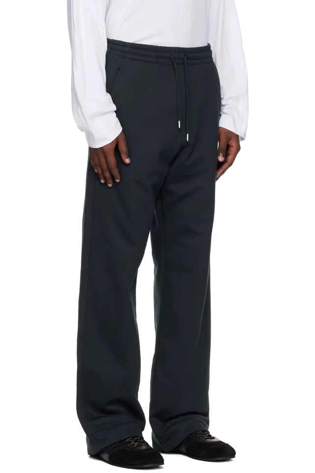 Dries Van Noten Black Drawstring Sweatpants, photo 2 of 4 from SSENSE