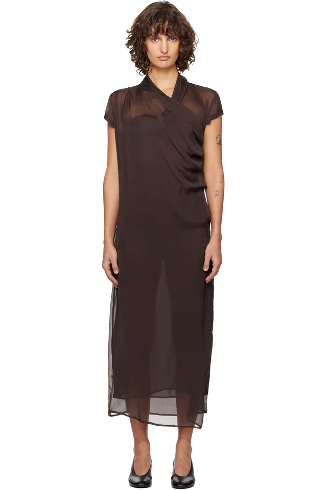 Paloma Wool Brown Sully Maxi Dress, image 1 of 1 from SSENSE