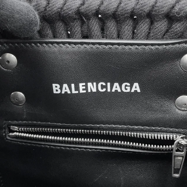 Balenciaga Bistro 2WAYBag Black671342210HR1000 Canvas Size XS in Canvas from GALLERY RARE, photo 17 of 19
