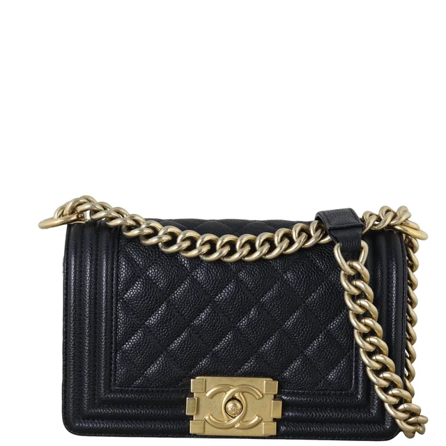 Chanel Boy Small in Caviar leather from Luxe.It.Fwd