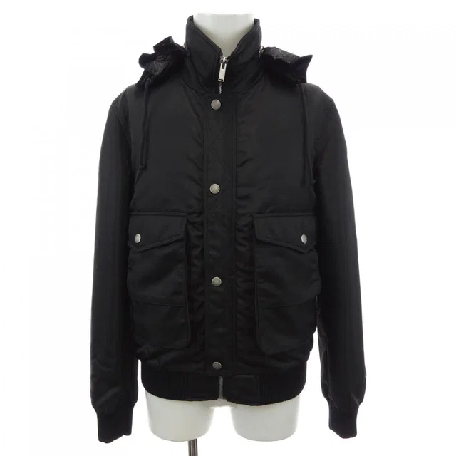 Saint Laurent Jacket Black in Black from The Reluxe