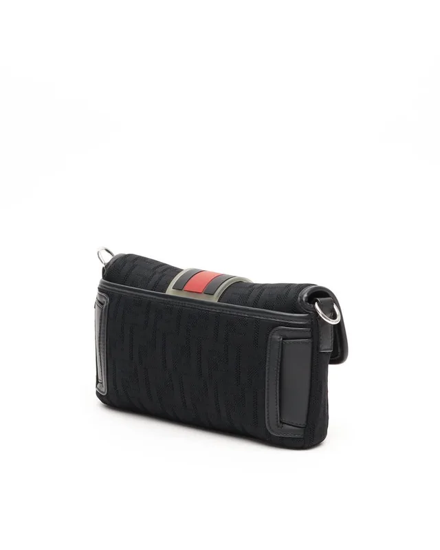 Fendi Zucca Baguette Bum/Crossbody Bag in Canvas from A Retro Tale, photo 3 of 13