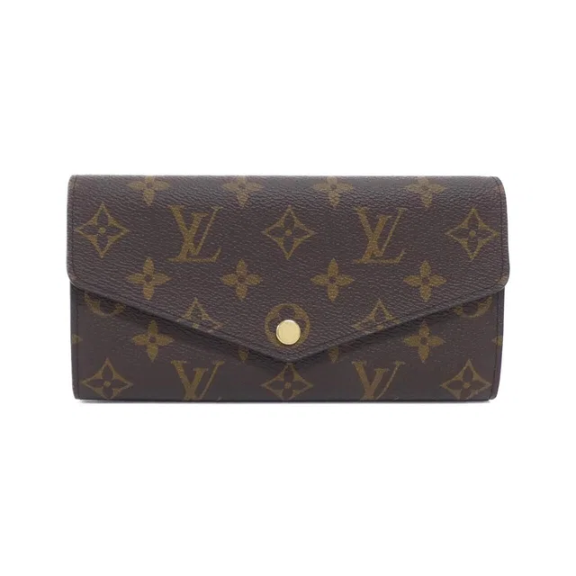 Louis Vuitton Monogram Portefeuille Sarah Wallet in Coated canvas from The Reluxe