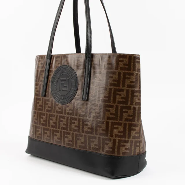 Fendi Zucca 1974 Coated Canvas Tote Bag in Coated canvas from Labellov, photo 2 of 7