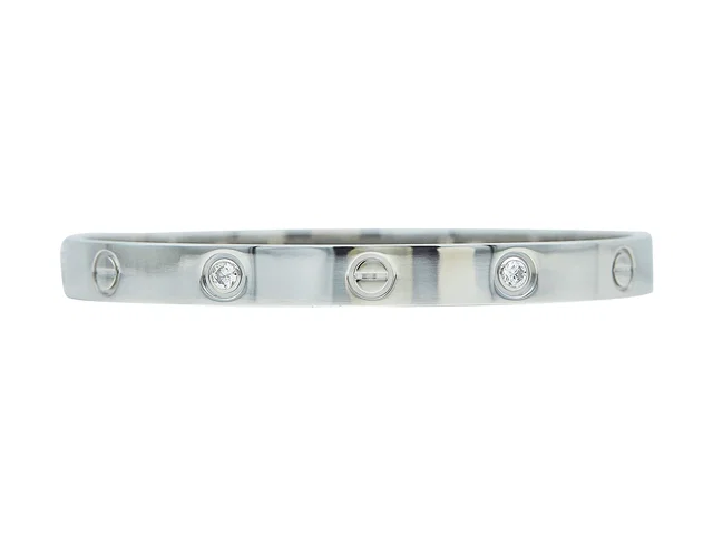 Cartier Love Bracelet, Classic Model, 4-Diamond from CIRCA Vault