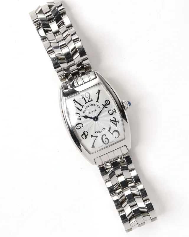 Franck Muller Cintrée Curvex 25mm Ref 1752QZ Full Set Watch from A Retro Tale