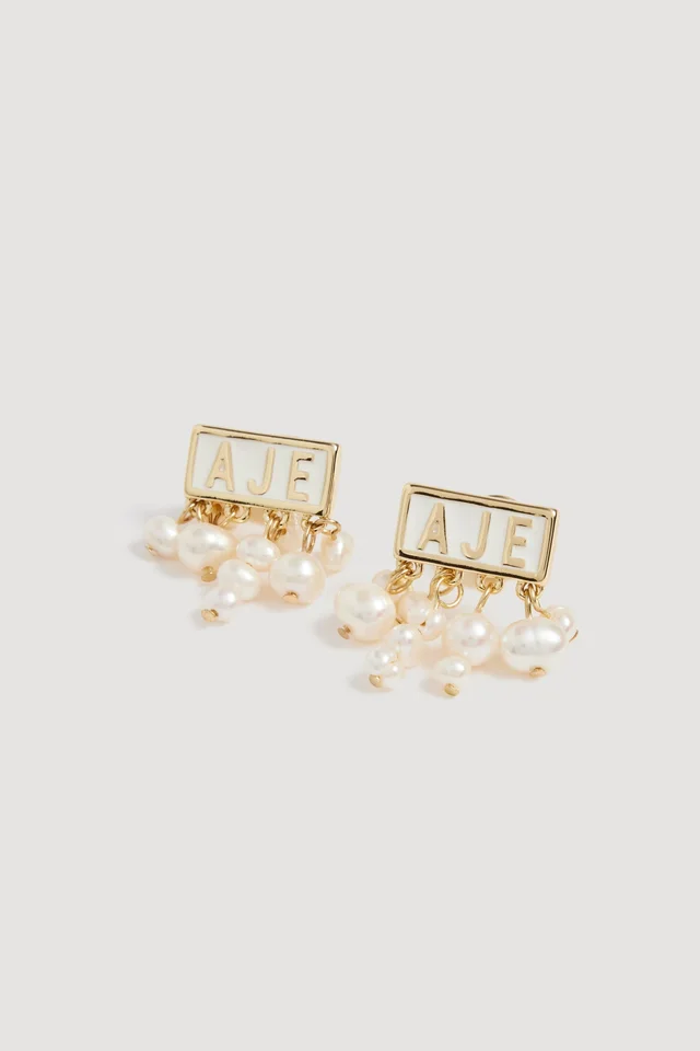 AJE Vista Pearl Stud in Metallic from Aje, photo 1 of 1