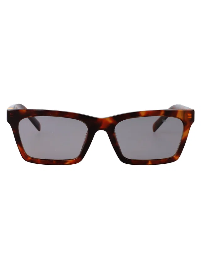 Miu Miu 0mu Tortoiseshell Acetate Sunglasses — Brown in Brown from HEWI