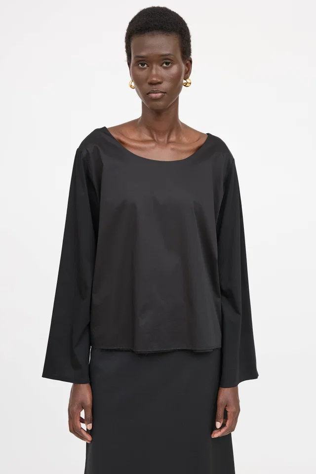 The Row Cotton Boatneck Top from VSP Consignment