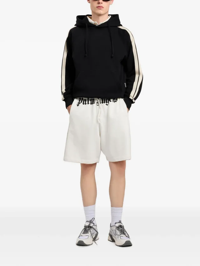 Palm Angels curved-logo track hoodie, photo 2 of 2 from FARFETCH
