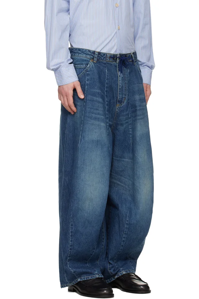 NEEDLES Blue H.D. Jeans, photo 2 of 4 from SSENSE