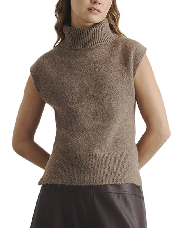 Tanya Taylor Aaron Alpaca-Blend Top, image 1 of 1 from Rue La La
