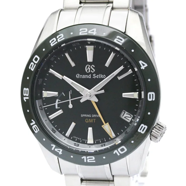 GRAND SEIKO Spring Drive Stainless Steel Mens Watch SBGE257(9R66-0BB0) Polished in Green from Elady