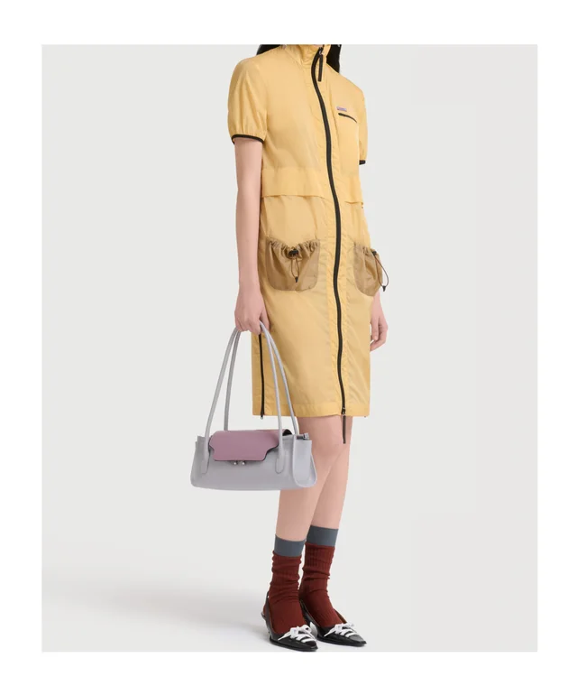 Marni Yellow ripstop zip-front dress, photo 2 of 5 from SENSER