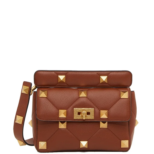 VALENTINO GARAVANI Roman Stud Grained Medium Bag, Selleria from Cultstatus, photo 1 of 1