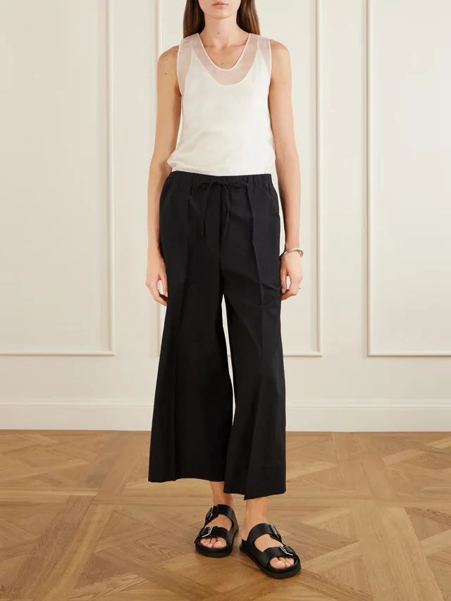 AMI PARIS Silk-organza top in Beige, photo 2 of 2 from NET-A-PORTER (Canada)