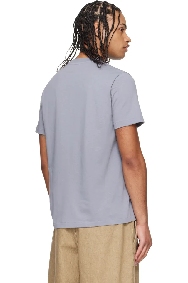 A.P.C. Purple Standard 'Rue Madame' T-shirt, photo 3 of 3 from SSENSE