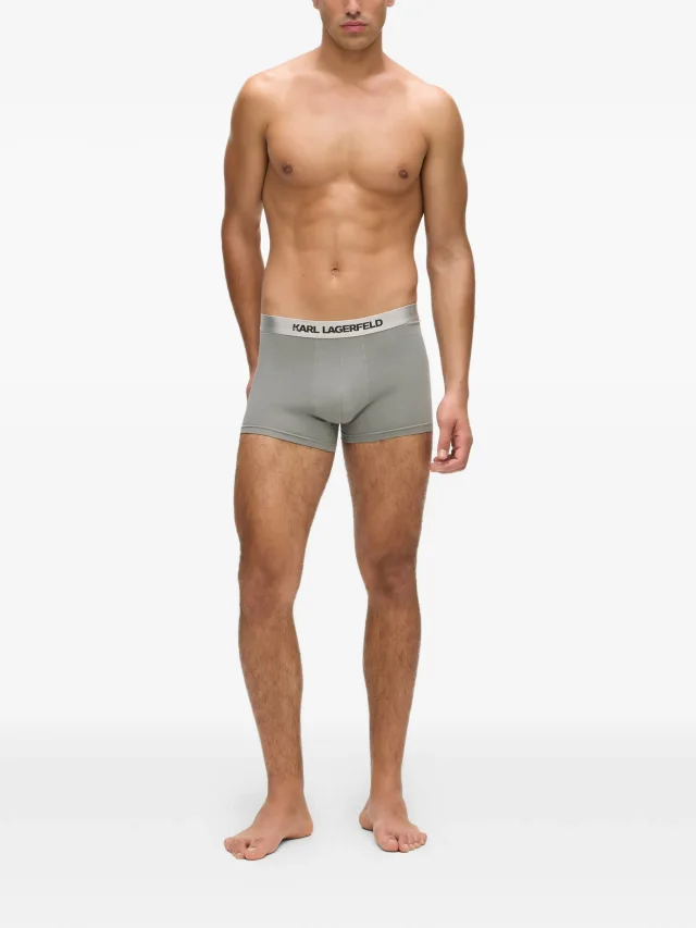 Karl Lagerfeld logo-waistband boxers (set of three), photo 2 of 2 from FARFETCH