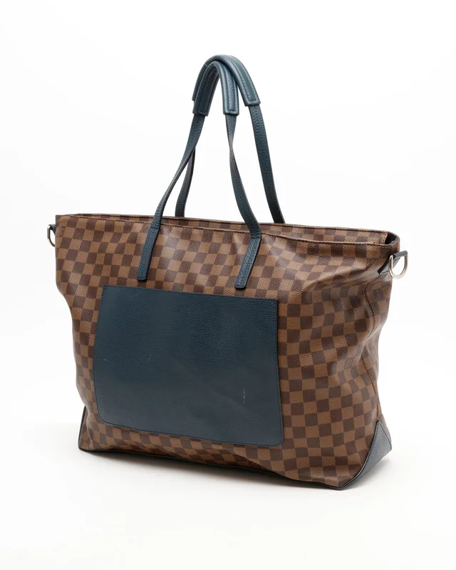 Louis Vuitton Damier Ebene Tote Bag in Brown Canvas from A Retro Tale, photo 3 of 9