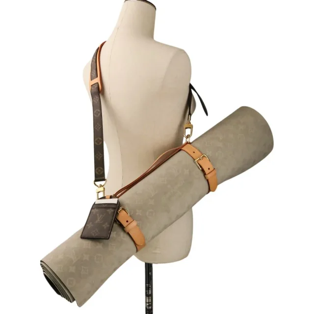 Louis Vuitton Monogram Yoga Mat Bag in Gray Canvas from LuxUness, photo 12 of 13