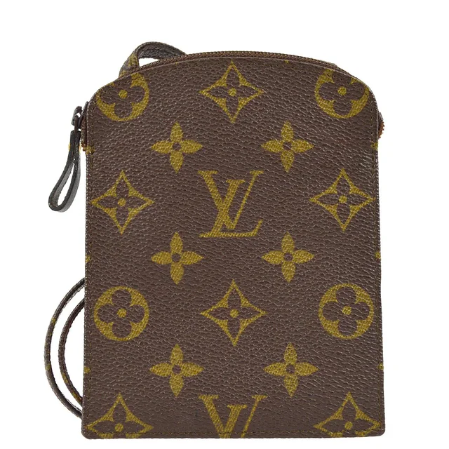 Louis Vuitton Monogram Pochette Secret Shoulder Bag M45484 in Coated canvas from AMORE Vintage Tokyo