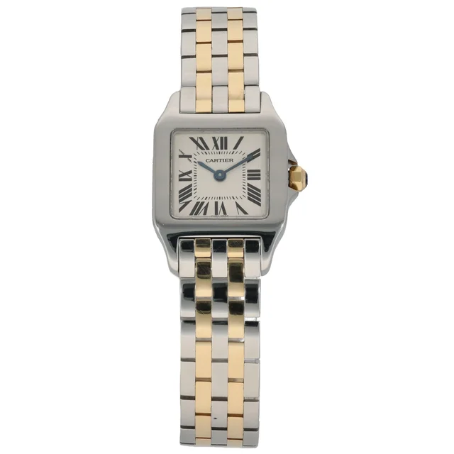 Cartier Santos Demoiselle W25066Z6 21mm Bi-Colour Watch from H&T