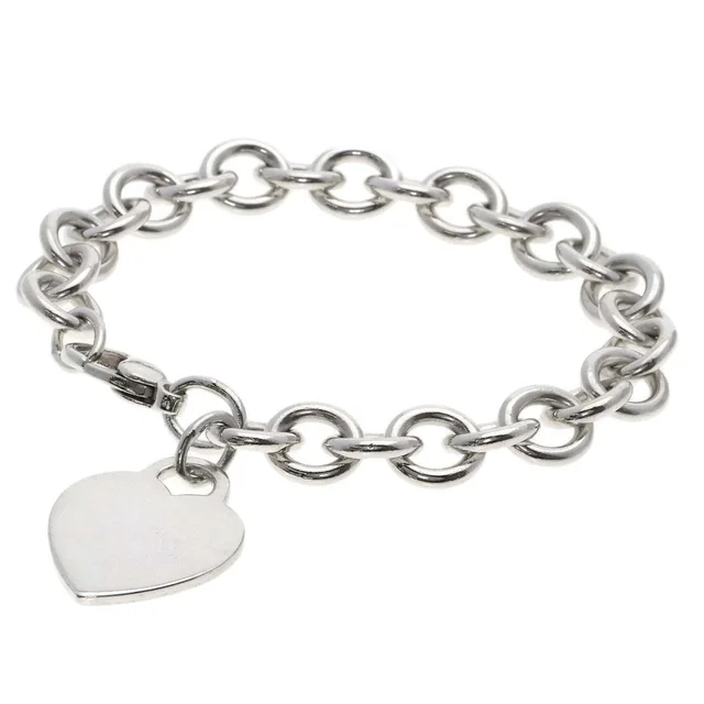 Tiffany & Co. Silver Heart Charm Bracelet in silver|gray from Poshmark