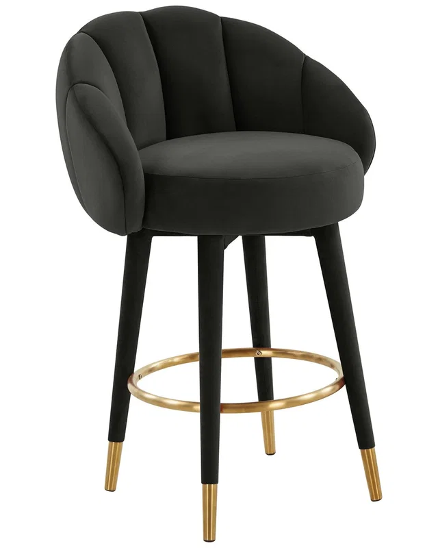 TOV Furniture Myla Swivel Counter Stool, image 1 of 1 from Rue La La