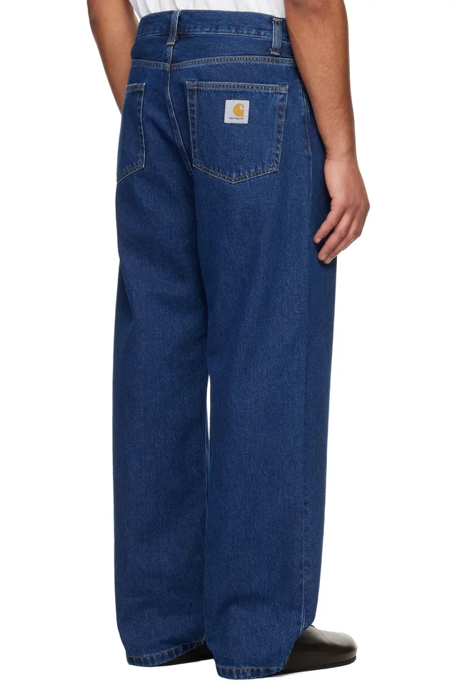 Carhartt Work In Progress Blue Landon Jeans, photo 3 of 4 from SSENSE