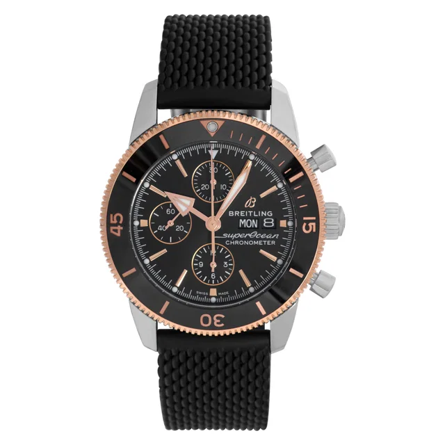 Unused Breitling Super Ocean "Heritage II" 44mm U13313 in Stainless Steel, Rose Gold from Gray And Sons