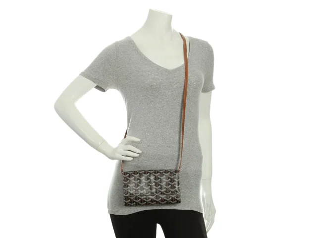 Goyard Black and Brown Varenne Wallet on Chain in Black Canvas from Ann's Fabulous Finds, photo 9 of 9