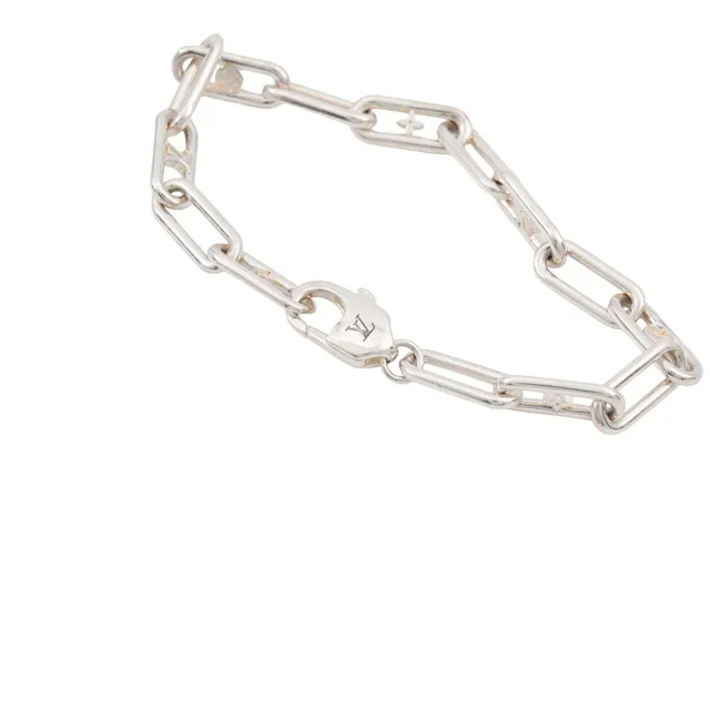 Louis Vuitton Sleek Monogram Bracelet Size MM1358M Ag925 from GALLERY RARE, photo 5 of 11