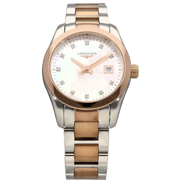 Longines Conquest Classic L2.286.3 29.5mm Bi-Colour Watch from H&T