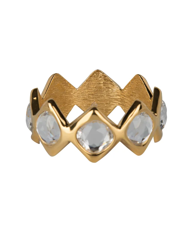 Givenchy Vintage Golden Gem Bangle Bracelet from Amarcord Vintage Fashion