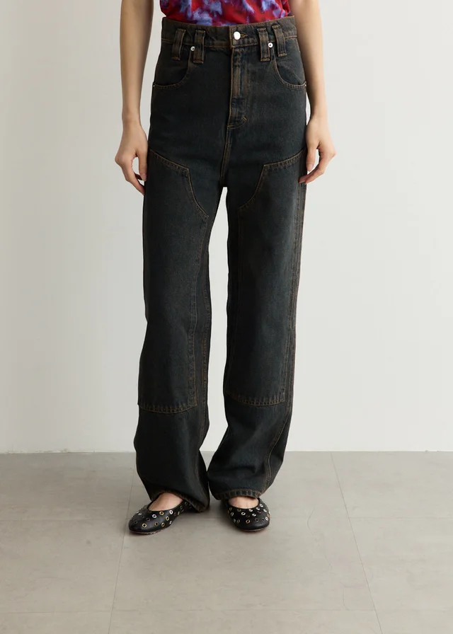 Eckhaus Latta Double Knee Baggy Jeans from Incu, photo 1 of 1