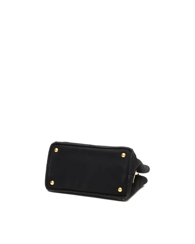 Prada Small Canapa Tote Bag in Canvas from A Retro Tale, photo 5 of 7