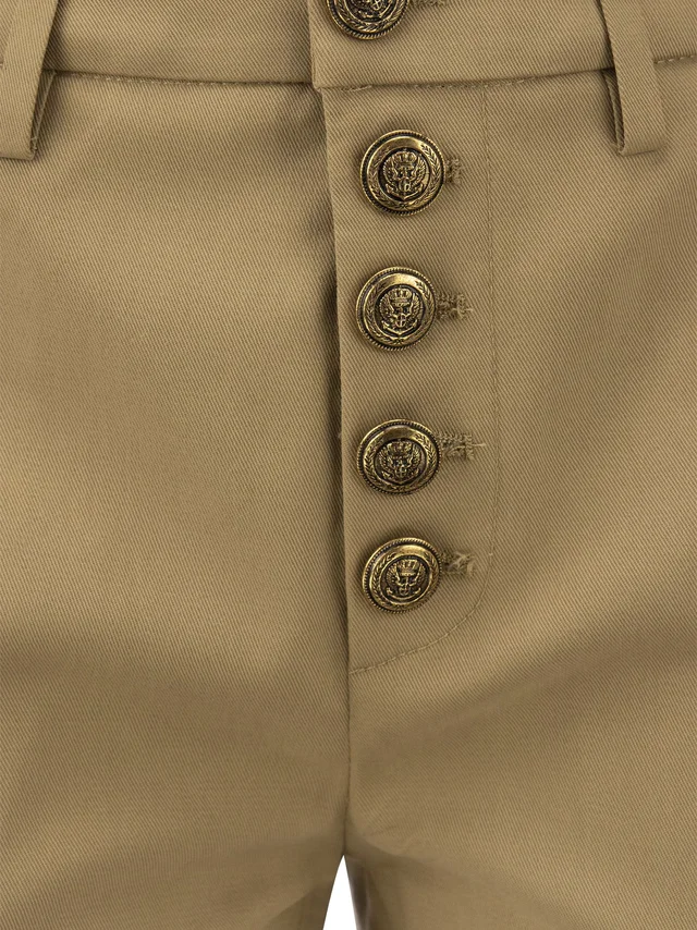 Dondup Carmen Slim Gabardine Lyocell Trousers, photo 4 of 4 from Balardi