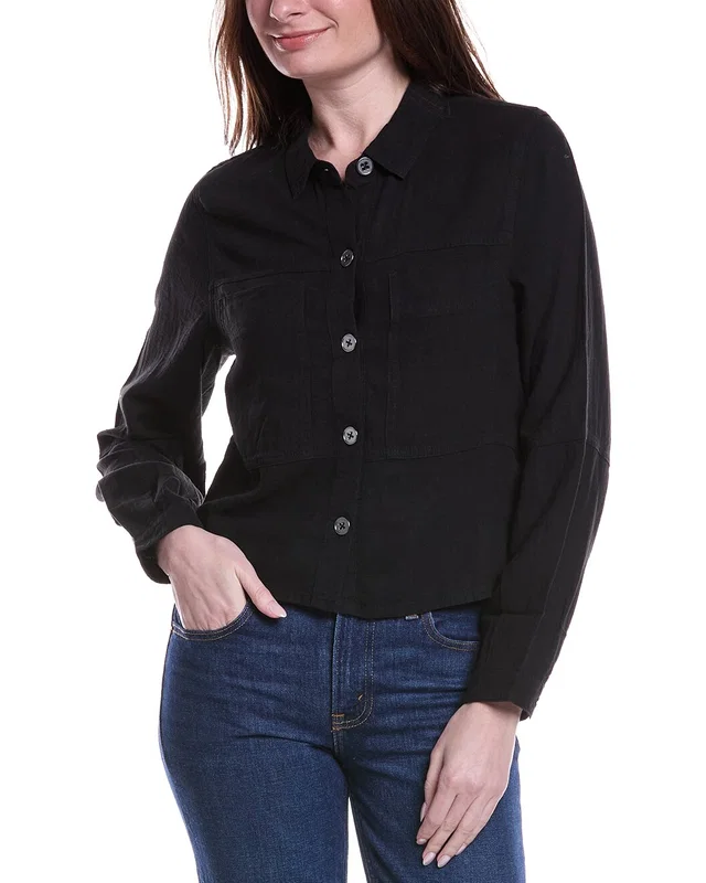 NIC+ZOE Rumba Linen-Blend Pocket Jacket, image 1 of 1 from Rue La La