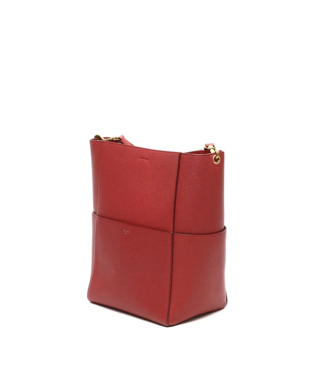 Celine Sangle Seau Large Bag in Suede from A Retro Tale, photo 2 of 7