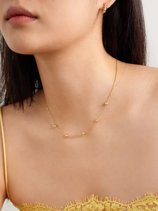 L'ATELIER NAWBAR 18-karat gold multi-stone jewelry set in Metallic, photo 2 of 2 from NET-A-PORTER (Canada)