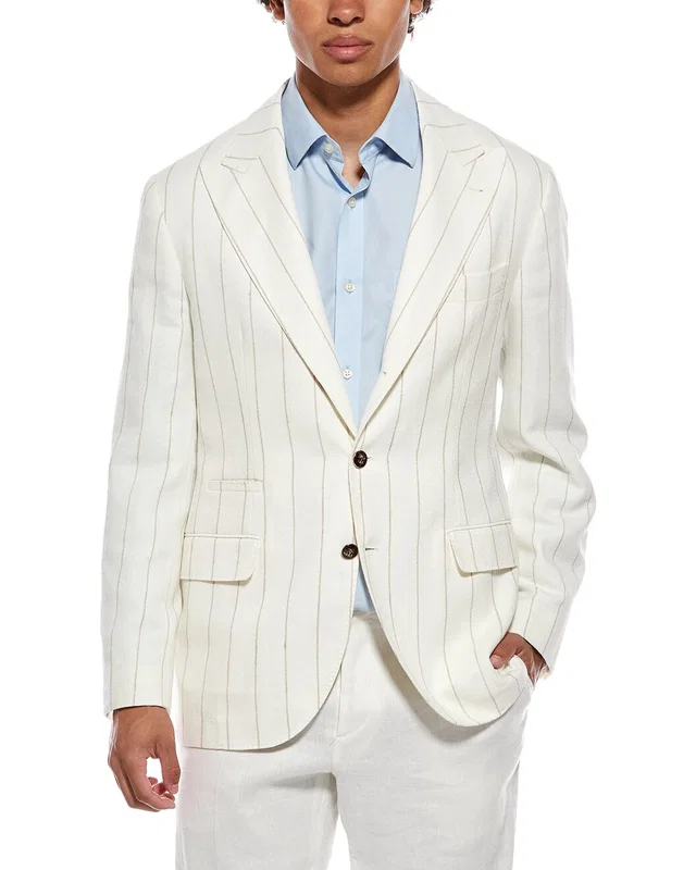 Brunello Cucinelli Linen-Blend Blazer, image 1 of 1 from Gilt