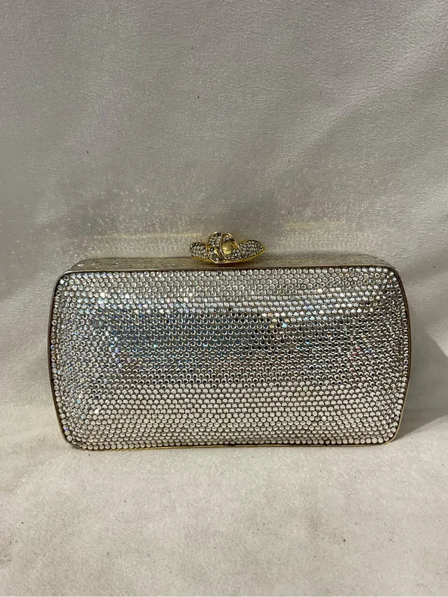 Judith Leiber handbags in silver|gray from Poshmark