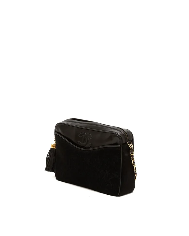 Chanel CC Ponyhair Tassel Camera Bag in Leather from A Retro Tale, photo 2 of 9