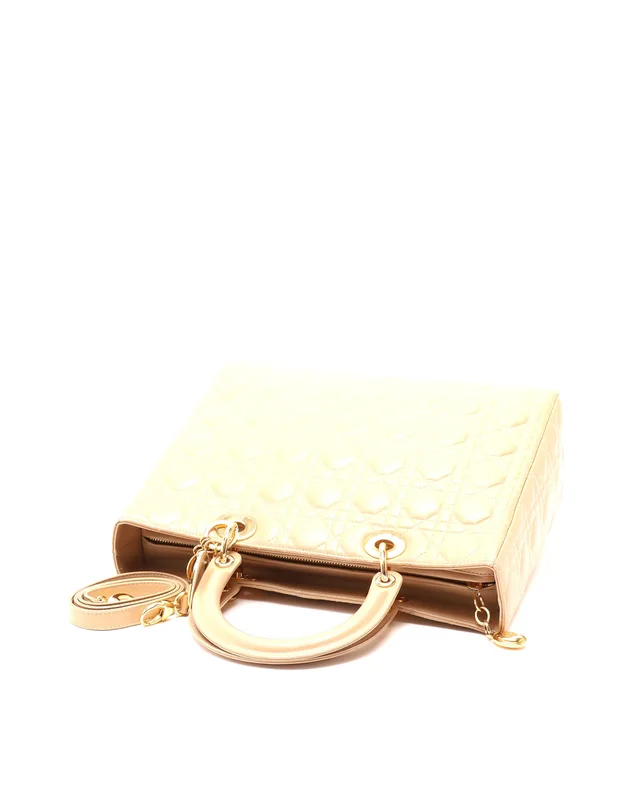 Large Lady Dior Bag in Leather from A Retro Tale, photo 5 of 9
