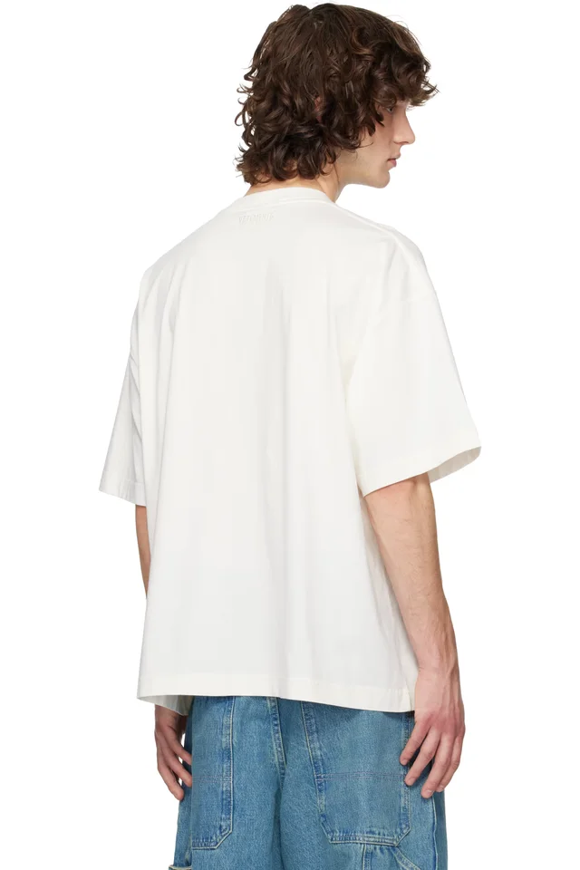 VETEMENTS Off-White 'Fuck You Very Much' T-shirt, photo 3 of 4 from SSENSE