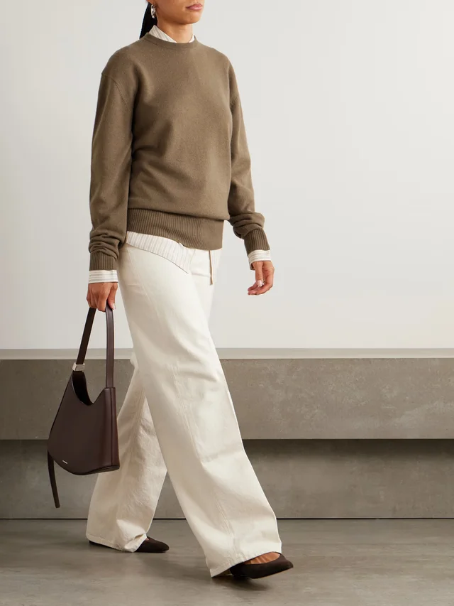 TOTEME Cashmere sweater in Brown, photo 2 of 2 from NET-A-PORTER (Canada)