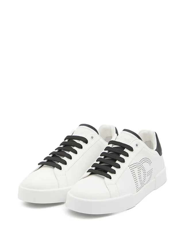 Dolce & Gabbana Portofino leather sneakers, photo 2 of 2 from FARFETCH