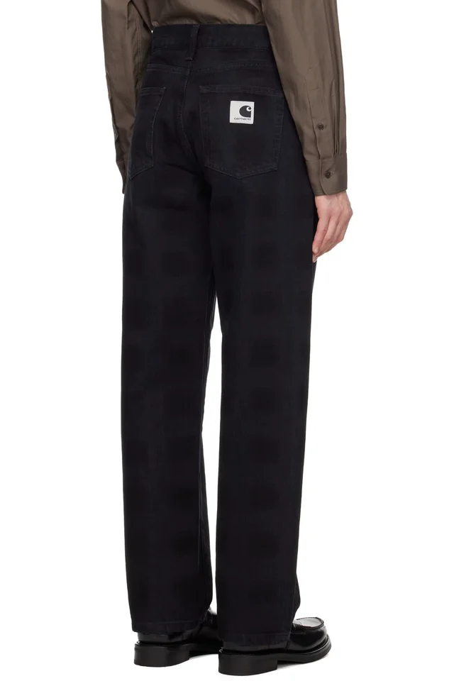 Carhartt Work In Progress Black Everson Jeans, photo 3 of 4 from SSENSE