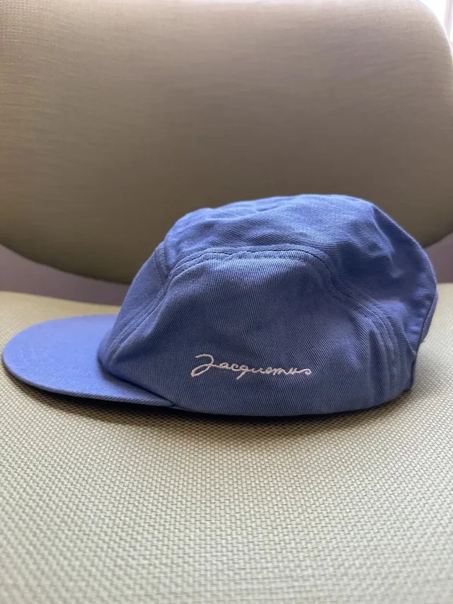 Jacquemus Twill Cap in blue from Grailed